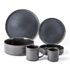 Laguiole Lot De 2 Mugs Noir - "charbon" -Laguiole Soldes Boutique 288dfaee116fe6be8cc93d403b8b765b