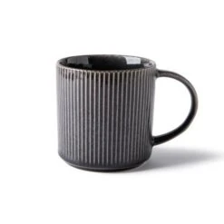 Laguiole Lot De 2 Mugs Noir - "charbon"