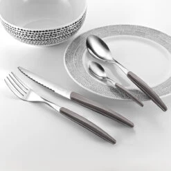 Montana Gris - Ménagère 24 Pièces -Laguiole Soldes Boutique 3546690421550 4