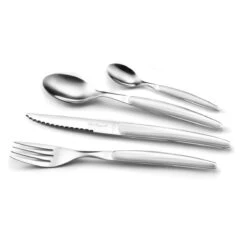 Montana Blanc - Ménagère 24 Pièces