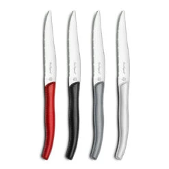 Sky - Bloc 6 Couteaux Steak Noir -Laguiole Soldes Boutique 3546691252603 7 2