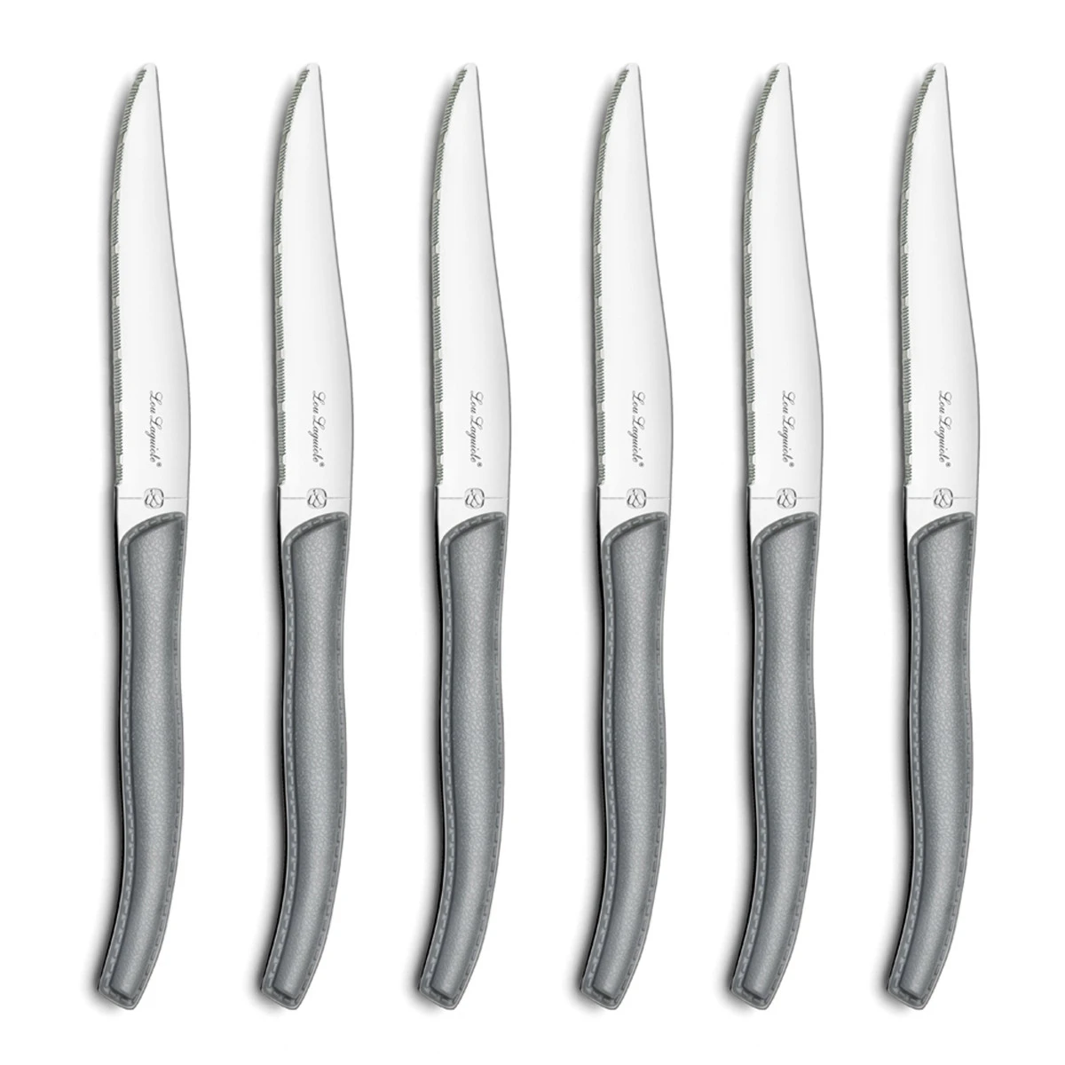 Sky - Bloc 6 Couteaux Steak Gris 1 Sky - Bloc 6 Couteaux Steak Gris