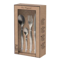 Jet Vintage Inox - Ménagère 24 Pièces -Laguiole Soldes Boutique 3546698232554 5