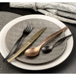 Jet Vintage Cuivre - Ménagère 16 Pièces -Laguiole Soldes Boutique 3546698233520 4