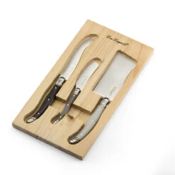 Tradition - Coffret 3 Couvert De Service à Fromage Couleurs Mixées 7 Tradition - Coffret 3 Couvert De Service à Fromage Couleurs Mixées -Laguiole Soldes Boutique 3546698949032 4