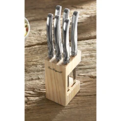 Tradition - Bloc 6 Couteaux Steak Couleurs Mixées -Laguiole Soldes Boutique 3546698949605 6