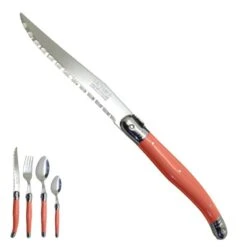 Laguiole Couteau Corail Artisanal "je Crée Ma Table", Made In France