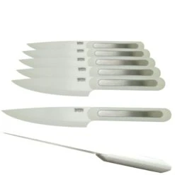 Laguiole 6 Couteaux Steak Céramique
