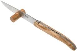 Laguiole En Aubrac Set De Couteaux à Steak 4 Pièces Avec Portes-couteaux En Bois -Laguiole Soldes Boutique AU4MC99SHMI 08 laguiole en aubrac