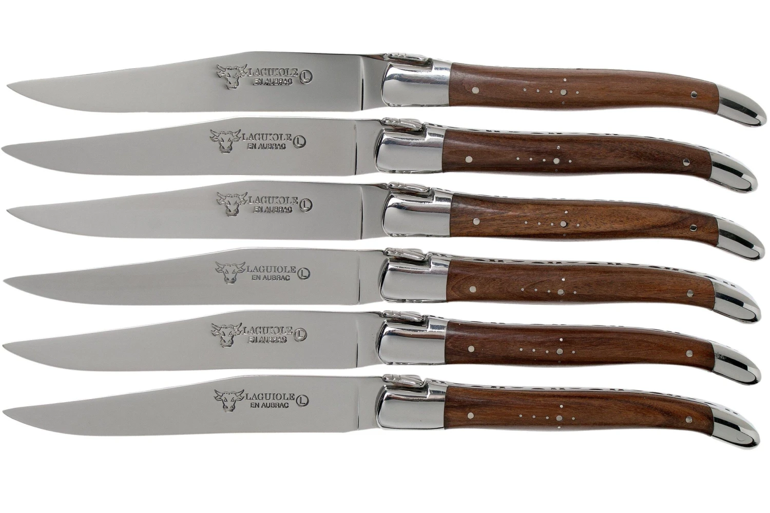 Laguiole En Aubrac Morado 62C99MORIH Set De 6 Couteaux à Steak Amarante 2 Laguiole En Aubrac Morado 62C99MORIH Set De 6 Couteaux à Steak Amarante – Image 2