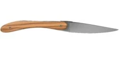 Laguiole En Aubrac Ecir Set De Couteaux à Steak 6 Pièces En Bois D'olivier -Laguiole Soldes Boutique AU6MC99Z42L 03 laguiole en aubrac