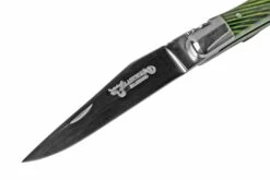 Laguiole En Aubrac Green Samba L0210SAVIFSJ1 Bois De Samba, Poli, Couteau De Poche Laguiole, 10 Cm -Laguiole Soldes Boutique AUL0210SAVIFSJ1 03 laguioleaubrac