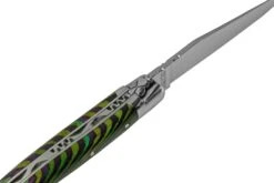 Laguiole En Aubrac Green Samba L0210SAVIFSJ1 Bois De Samba, Poli, Couteau De Poche Laguiole, 10 Cm -Laguiole Soldes Boutique AUL0210SAVIFSJ1 06 laguioleaubrac