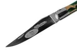 Laguiole En Aubrac Green Cholla Cactus L0212CA9IF Bois De Cactus, Poli, Couteau De Poche Laguiole, 12 Cm -Laguiole Soldes Boutique AUL0212CA9IF 03 laguioleaubrac