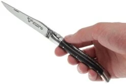 Laguiole En Aubrac HP 12cm Bois D'ébène Poli à La Main L0212EBH-FSI1 -Laguiole Soldes Boutique AUL0212EBH FSI1 07 laguiole en aubrac aul0212ebh fsi1 07