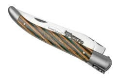 Laguiole En Aubrac Samba Brown L0212SAMIF Bois De Samba Marron, Mat, Couteau De Poche 12 Cm -Laguiole Soldes Boutique AUL0212SAMIF 04 laguioleaubrac