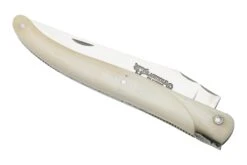 Laguiole En Aubrac Le Perlé 12 Cm L0512OS6J3 Full Handle Os Blanc -Laguiole Soldes Boutique AUL0512OS6J3 04 laguioleaubrac