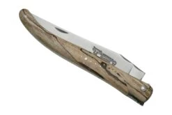 Laguiole En Aubrac Le Perlé 12 Cm L0512WA6J3DB-2 Full Handle Bois De Hêtre -Laguiole Soldes Boutique AUL0512WA6J3DB 2 04 laguioleaubrac