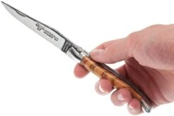 Laguiole En Aubrac 12cm Doubles Platines, Loupe D'olivier, L0712LLI-FSJ1 14 Laguiole En Aubrac 12cm Doubles Platines, Loupe D'olivier, L0712LLI-FSJ1 -Laguiole Soldes Boutique AUL0712LLI FSJ1 07 laguiole en aubrac aul0712lli fsj1 07