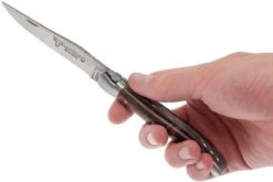 Laguiole En Aubrac 12cm Doubles Platines, Loupe De Palissandre -Laguiole Soldes Boutique AUL0712LPI FSB1 07 laguiole en aubrac aul0712lpi fsb1 07