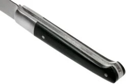 Laguiole En Aubrac Sauveterre 9 Cm Guillocheés Bois D'ébène, Couteau De Gentleman -Laguiole Soldes Boutique AULSAUV EB GUI 05 laguiole en aubrac