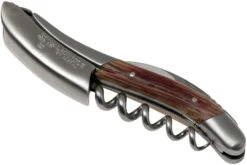 Laguiole En Aubrac Couteau Sommelier En Chêne De Barrique Infusé Dans Du Vin Rouge