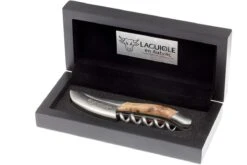 Laguiole En Aubrac Couteau Sommelier Manche En Bois De Genévrier -Laguiole Soldes Boutique AUSOM99GEI LSB1 05 laguiole en aubrac sommeliermes ausom99gei lsb1 05