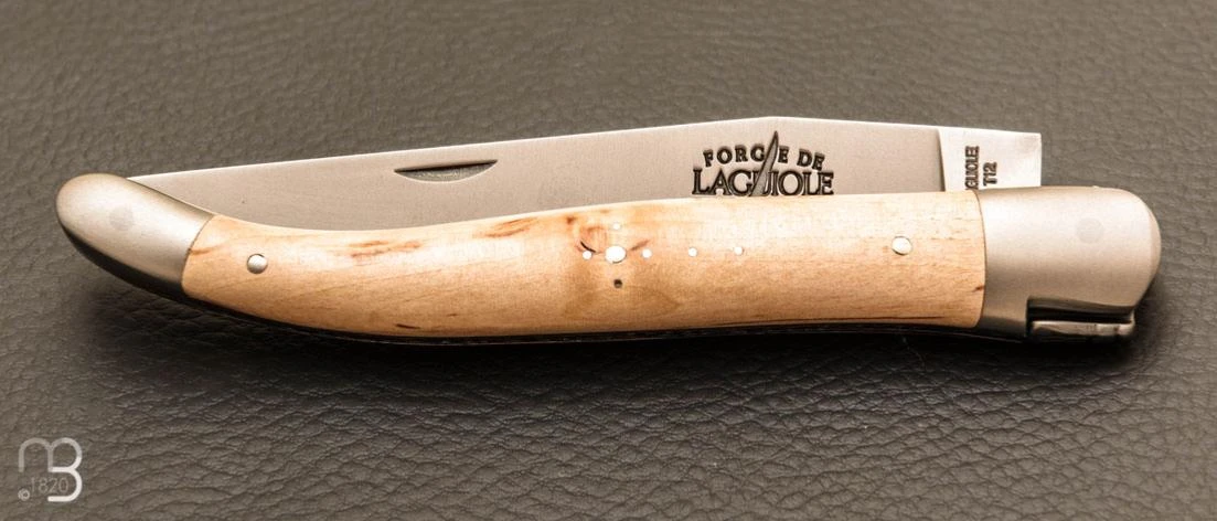 Couteau Laguiole Bouleau 12 Cm Ref 1212IBO 4 Couteau Laguiole Bouleau 12 Cm Ref 1212IBO – Image 4