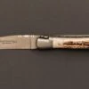 Couteau Laguiole Aubrac 13CM Bois De Cerf Et Lame En Acier Inoxydable