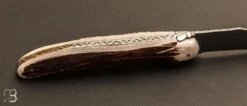 Couteau Laguiole 21 Cm Bois De Cerf Par La Forge De Laguiole -Laguiole Soldes Boutique Couteau Laguiole 21 cm bois de cerf par la Forge de Laguiole 4 zoom