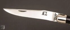 Couteau Laguiole " ACL " Pointe De Corne 11 Cm Par La Forge De Laguiole -Laguiole Soldes Boutique Couteau Laguiole ACL pointe de corne 11cm par la Forge de Laguiole 3 zoom
