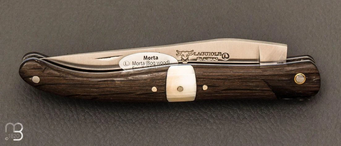 Couteau Laguiole En Aubrac 12 Cm Plein Manche En Morta Et Phacochère 6 Couteau Laguiole En Aubrac 12 Cm Plein Manche En Morta Et Phacochère – Image 6