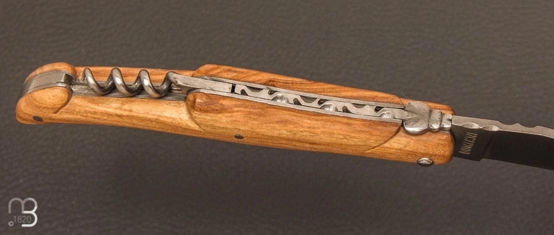 Couteau Laguiole Aubrac Olivier 2 Pièces 12 CM - Lame Acier Inoxydable 3 Couteau Laguiole Aubrac Olivier 2 Pièces 12 CM - Lame Acier Inoxydable – Image 3