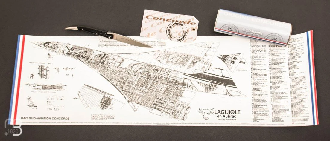 Couteau De Poche Laguiole En Aubrac Origine Concorde 6 Couteau De Poche Laguiole En Aubrac Origine Concorde – Image 6