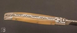 Couteau " Laguiole Berthier " 12 Cm Pointe De Corne -Laguiole Soldes Boutique Couteau Laguiole Berthier 12cm pointe de corne 3 zoom