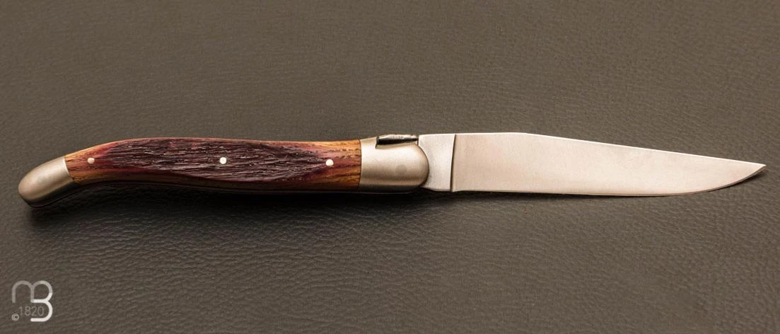 Couteau Laguiole Chene De Barrique 12 Cm Ref 1212ICh Par La Forge De Laguiole 2 Couteau Laguiole Chene De Barrique 12 Cm Ref 1212ICh Par La Forge De Laguiole – Image 2