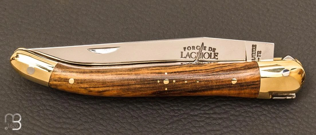 Couteau Laguiole Pistachier 11 Cm Ref 1211PI 4 Couteau Laguiole Pistachier 11 Cm Ref 1211PI – Image 4