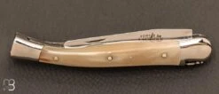 Couteau Cure-pipe Laguiole Calumet Corne Blonde 10 Couteau Cure-pipe Laguiole Calumet Corne Blonde -Laguiole Soldes Boutique Couteau cure pipe Laguiole Calumet corne blonde 3 zoom