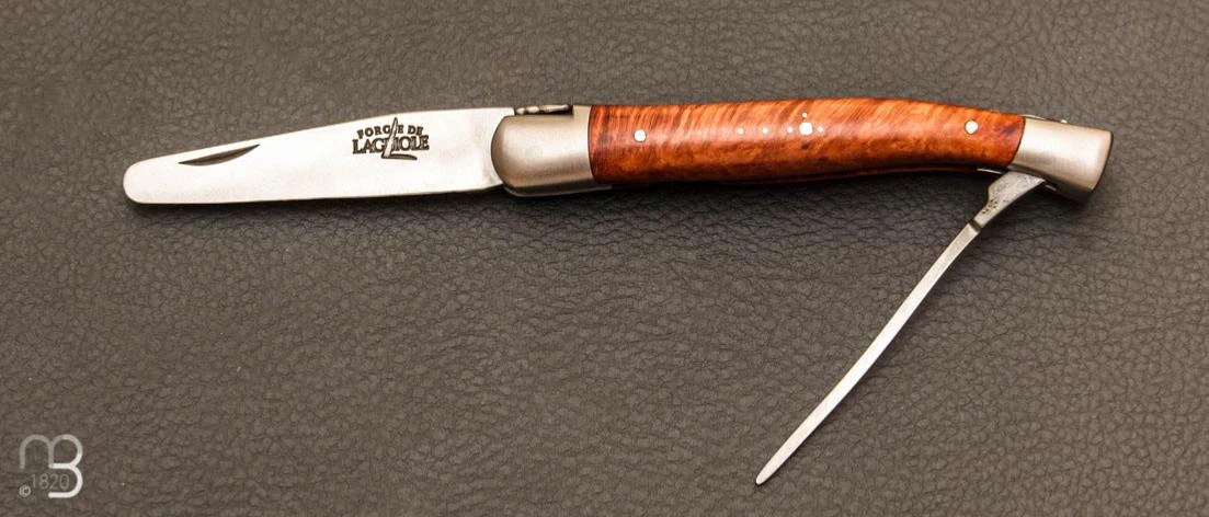 Couteau Cure-pipe Laguiole Calumet Racine De Bruyère 1 Couteau Cure-pipe Laguiole Calumet Racine De Bruyère