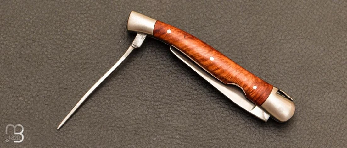 Couteau Cure-pipe Laguiole Calumet Racine De Bruyère 3 Couteau Cure-pipe Laguiole Calumet Racine De Bruyère – Image 3