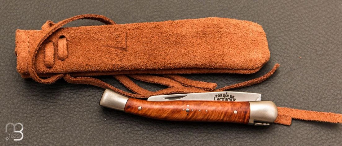 Couteau Cure-pipe Laguiole Calumet Racine De Bruyère 5 Couteau Cure-pipe Laguiole Calumet Racine De Bruyère – Image 5