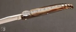 Couteau De Collection Laguiole 13 Cm Corne Blonde Par Jean-Michel Cayron -Laguiole Soldes Boutique Couteau de collection Laguiole 13 cm Corne blonde par Jean Michel Cayron 4 z