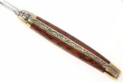 Forge De Laguiole 1211AM, Bois De Serpent -Laguiole Soldes Boutique LA1211AM 04 forge de laguiole vouwmes la1211am d4