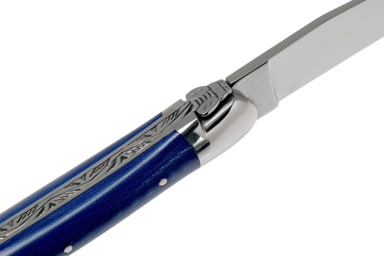 Forge De Laguiole 1211INTCBLEB 11cm, Micarta Bleu, Couteau Laguiole 6 Forge De Laguiole 1211INTCBLEB 11cm, Micarta Bleu, Couteau Laguiole – Image 6