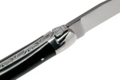 Forge De Laguiole 1211INTCNOIB 11cm, Micarta Noir, Couteau Laguiole -Laguiole Soldes Boutique LA1211INTCNOIB 06 forge de laguiole