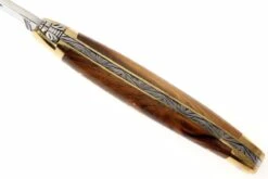 Forge De Laguiole 1211PI, Bois De Pistachier -Laguiole Soldes Boutique LA1211PI 04 forge de laguiole vouwmes la1211pi d4