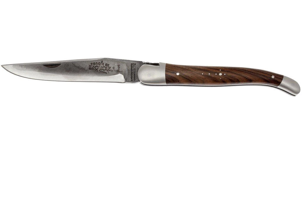 Forge De Laguiole 12cm Noyer, Brut De Forge 1212FINNOSATBDF 1 Forge De Laguiole 12cm Noyer, Brut De Forge 1212FINNOSATBDF