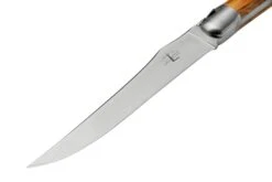 Forge De Laguiole Carving Set Olivewood, 1217INOLF17, Set à Trancher En Bois D'olivier -Laguiole Soldes Boutique LA1217INOLF17 03 forgedelaguiole