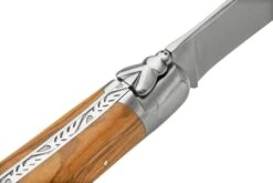Forge De Laguiole Carving Set Olivewood, 1217INOLF17, Set à Trancher En Bois D'olivier -Laguiole Soldes Boutique LA1217INOLF17 07 forgedelaguiole