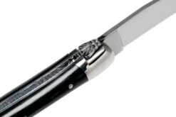 Forge De Laguiole 129INTCNOIBRI 9cm, Micarta Noir, Couteau Laguiole -Laguiole Soldes Boutique LA129INTCNOIBRI 06 forge de laguiole